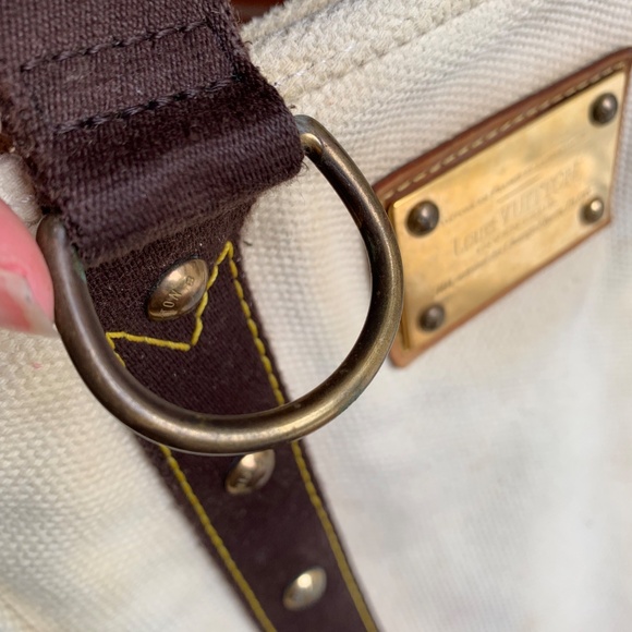 Authentic Louis Vuitton Canvas Antigua MM - Picture 7 of 15